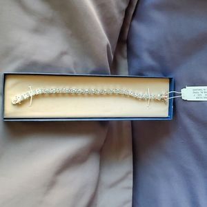 Sterling Silver and Blue Topaz 7" bracelet still in original package